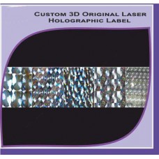 3D Promotional Laser Hologram Label Stickers