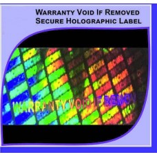 Holographic Warranty Void Remove Secure Hologram Label